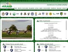 Tablet Screenshot of ligapremieryucatan.com